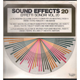 Sound Effects 20 - Effetti Sonori Vol 20 Lp Vinile Vedette VSM 38583 Sigillato