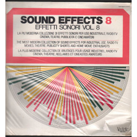 Sound Effects 8 - Effetti Sonori Vol 9 Lp Vinile Vedette VSM 38569 Sigillato