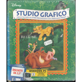 Studio Grafico - Il Re Leone Disney Interactive Windows Videogioco Sigillato
