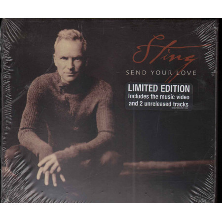 Sting ‎Cd'S Singolo Send Your Love / A&M Records Sigillato