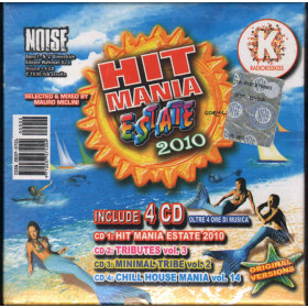 AA.VV. Box 4 CD Hit Mania Estate 2010 / Walkman ‎WKM003/Box Sigillato
