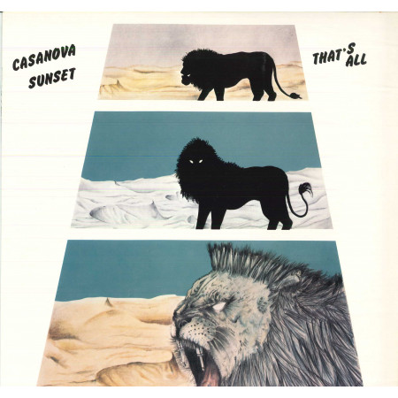 Casanova Sunset ‎Vinile 12" That's All / Discofamily ‎ITF 348 Nuovo