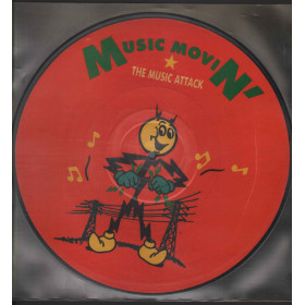 Music Movin' Vinile 12" Picture Disc The Music Attack / Out ‎– OUT 3173 Nuovo
