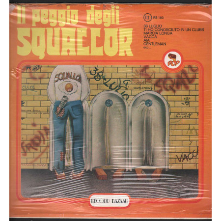 Squallor Lp Vinile Il Peggio Degli Squallor / Record Bazaar RB 183 Sigillato