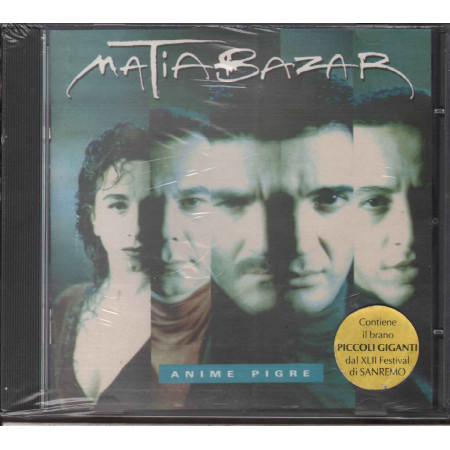 Matia Bazar CD Anime Pigre / DDD ‎– 262 950 timbro SIAE A Secco Italia Sigillato