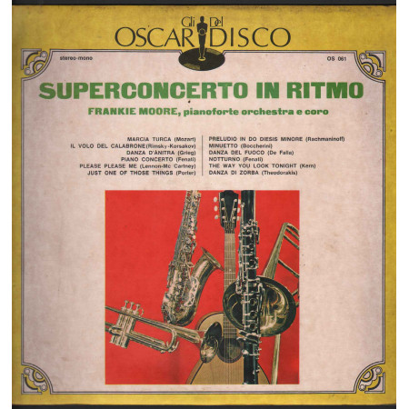 Frankie Moore Lp Vinile Superconcerto In Ritmo / Gli Oscar Del Disco Nuovo