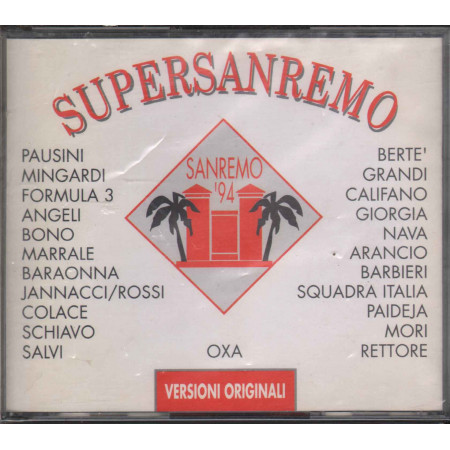 AA.VV. 2 CD Supersanremo '94 (Super Sanremo '94) Columbia ‎COL 475948 2 Sigillato
