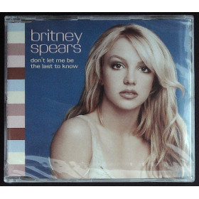 Britney Spears ‎Cd'S Singolo Don't Let Me Be The Last To Know / Jive ‎Sigillato