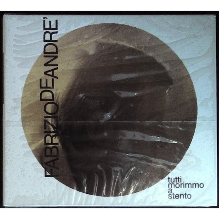 Fabrizio De Andre' CD Tutti Morimmo A Stento /Sony Music Digipack Sigillato