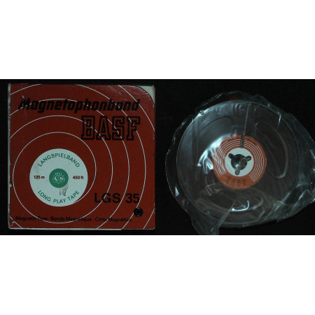 Bobina Nastro Magnetico BASF LGS 35 135 m - 450 ft Nuova