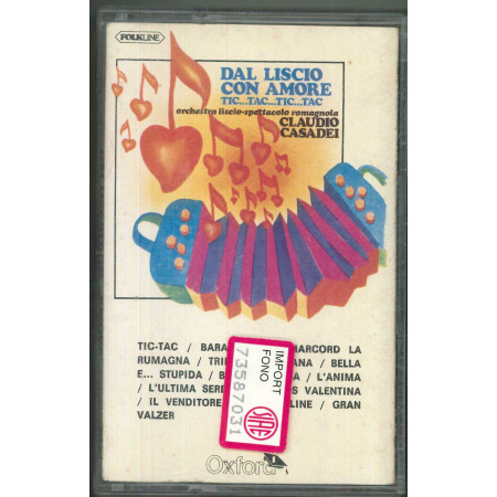 Orchestra Claudio Casadei MC7 Dal Liscio Con Amore / Oxford ‎OX 73021 Sigillata