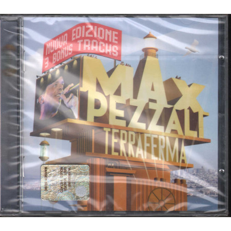 Max Pezzali CD Terraferma Nuova Edizione / Atlantic 5052498643028 Sigillato