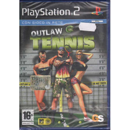 Outlaw Tennis Playstation 2 PS2 Take Two Interactive Sigillato