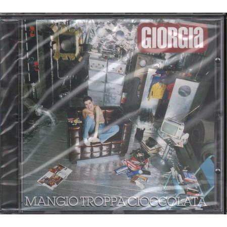 Giorgia CD Mangio Troppa Cioccolata Dischi Di Cioccolata ‎7432150863 2 Sigillato