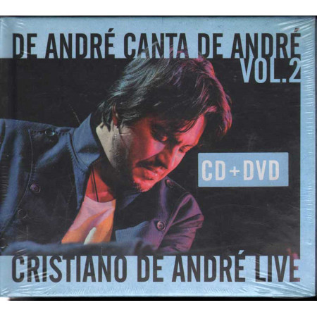 Cristiano De Andre' CD DVD De Andre' Canta De Andre' Vol 2 Sigillato