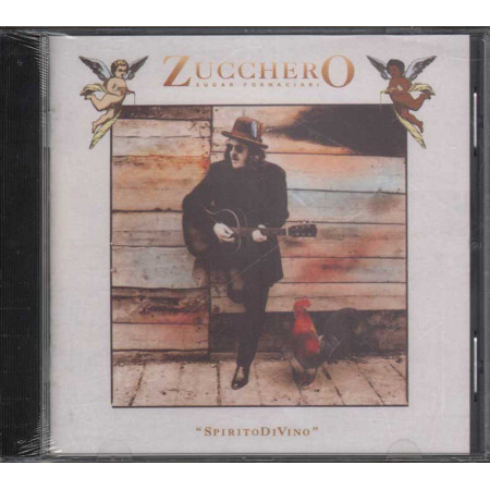 Zucchero Sugar Fornaciari CD SpiritoDiVino (Spirito Di Vino) Polydor Sigillato