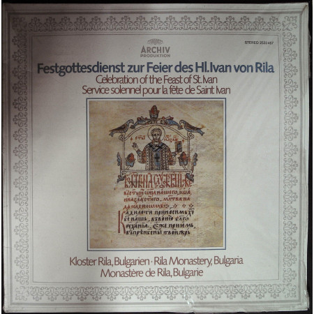 Kloster Rila Bulgarien Lp Festgottesdienst Zur Feier Des Hl Ivan Von Sigillato