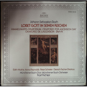 Bach E Mathis K Richter Lp Lobet Gott In Seinen Reichen BWV 11 Archiv Sigillato