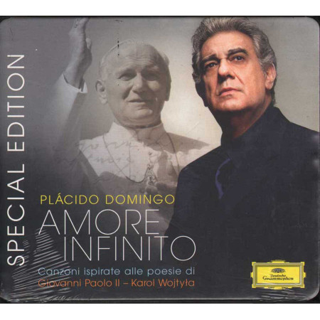 Placido Domingo CD Amore Infinito - John Paul II Karol Wojtyła Sigillato