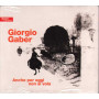 Giorgio Gaber DOPPIO CD Anche per oggi non si vola Nuovo Sigillato Digipack