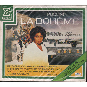 G Puccini / B Hendricks  / J Carreras ‎CD La Boheme / Erato ‎ECD 75450 Sigillato