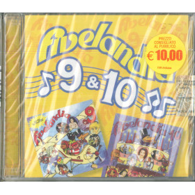 Cristina D'Avena CD Fivelandia 9 & 10 / Edel 0171132 ERE Sigillato