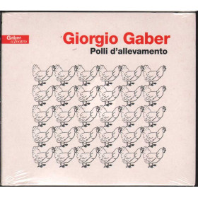 Giorgio Gaber DOPPIO CD Polli d'allevamento Nuovo Sigillato Digipack