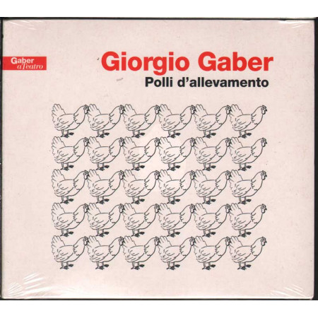 Giorgio Gaber DOPPIO CD Polli d'allevamento Nuovo Sigillato Digipack