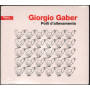 Giorgio Gaber DOPPIO CD Polli d'allevamento Nuovo Sigillato Digipack