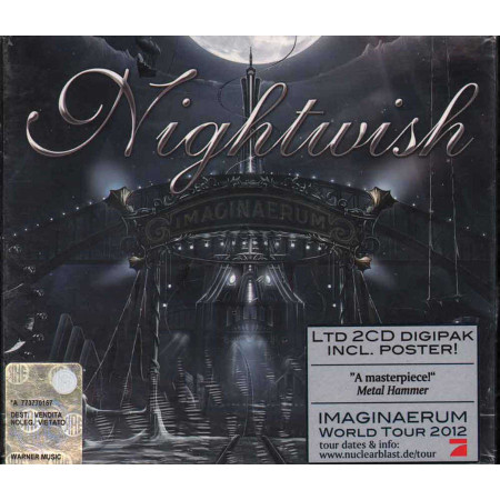 Nightwish 2 CD Imaginaerum Limited Ed. / Nuclear Blast ‎NB 2789-0 Sigillato