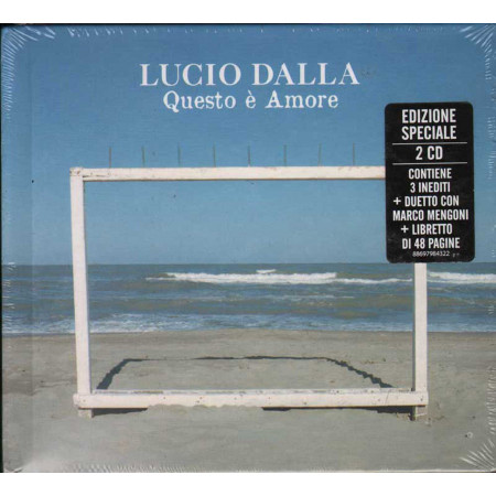 Lucio Dalla 2 CD Questo E' Amore Ed. Speciale / Sony 88697984322 Sigillato