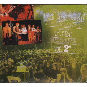 Fabrizio De Andre CD In Concerto Arrangiamenti PFM Vol 2 / Sony Sigillato