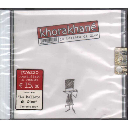 Khorakhane' CD La Ballata Di Gino / NAR L'Immenso ‎– NAR102072 Sigillato