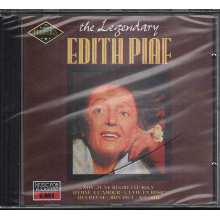 Edith Piaf  CD The Legendary Edith Piaf  Nuovo Sigillato 0077779276127