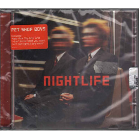 Pet Shop Boys CD Nightlife Nuovo Sigillato 0724352185726