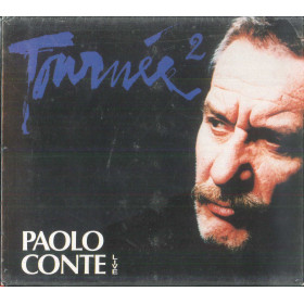 Paolo Conte 2 CD Tournée 2 (Tournee) CGD 3984 25315-2 Slipcase Sigillato