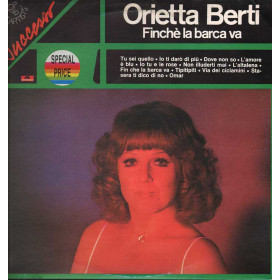 Orietta Berti Lp Vinile Finche' La Barca Va / Polydor 2449 022 Nuovo
