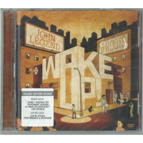 John Legend & The  Roots CD DVD Wake Up! Deluxe Edition / Sony ‎Sigillato