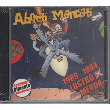 Aborti Mancati CD 1989 - 1994 Lustro Di Merda / Ammonia AMM009 Sigillato
