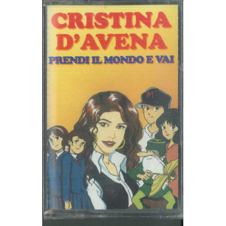 Cristina D'Avena MC7 Prendi Il Mondo E Vai / RTI Music ‎– EP70154 Sigillata