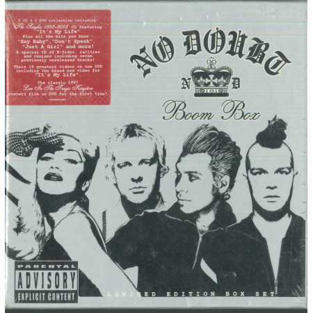No Doubt 2 CD + 2 DVD Boom Box / Interscope ‎– 0602498612606 Sigillato