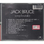 Jack Bruce ‎CD Songs For A Tailor / Polydor ‎– 835 242-2 Sigillato