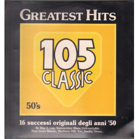 AAVV Lp Greatest Hits 105 Classic 16 Successi Originali Degli Anni '50 Sigillato