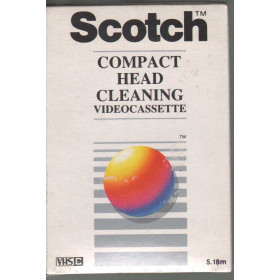 Pulisci Testine Video Cassette VHSC Scotch Sigillata