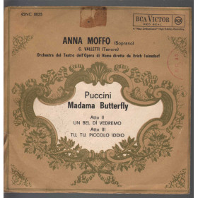 A Moffo ‎E Leinsdorf  Puccini Vinile 7 45 giri Madama Butterfly RCA Victor Nuovo