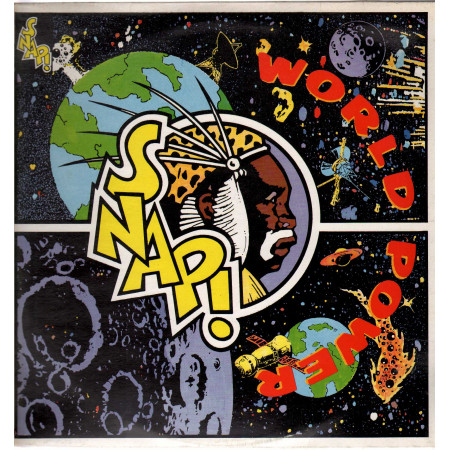 Snap ‎Lp Vinile World Power / Logic Records 210 682 Italia Nuovo