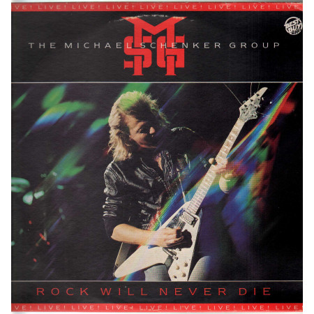 The Michael Schenker Group Lp Vinile Rock Will Never Die / Chrysalis ‎Nuovo