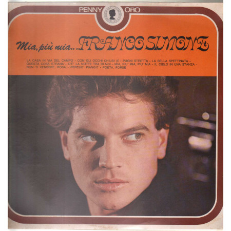 Franco Simone Lp Vinile Mia Piu' Mia / Rifi ‎RPO 72042 Sigillato