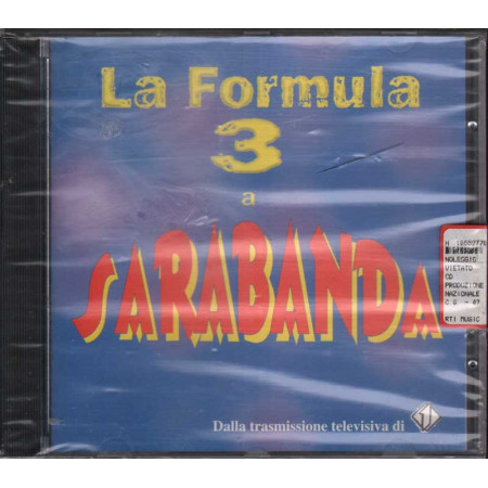 Formula 3 CD La Formula 3 a Sarabanda Nuovo Sigillato RARO