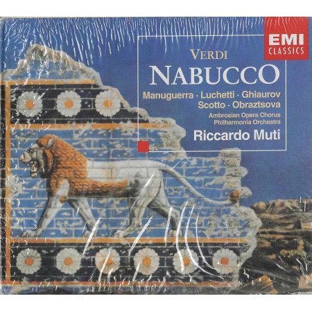 Verdi - Muti, Scotto, Obraztsova, Luchetti CD Nabucco / EMI Classics – 7 47488 8 Sigillato